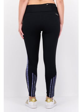 Adidas Women Sportswear Fit Brand Logo Running Tight, Black Combo  - Image 2