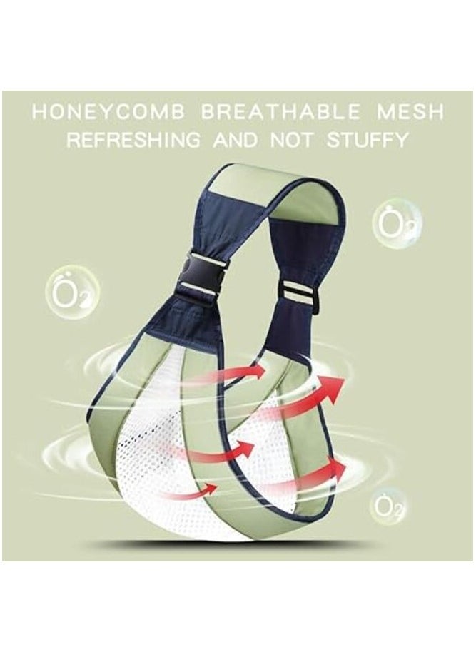 MIRFA Baby Sling One Shoulder Mesh Carrier  - Image 3