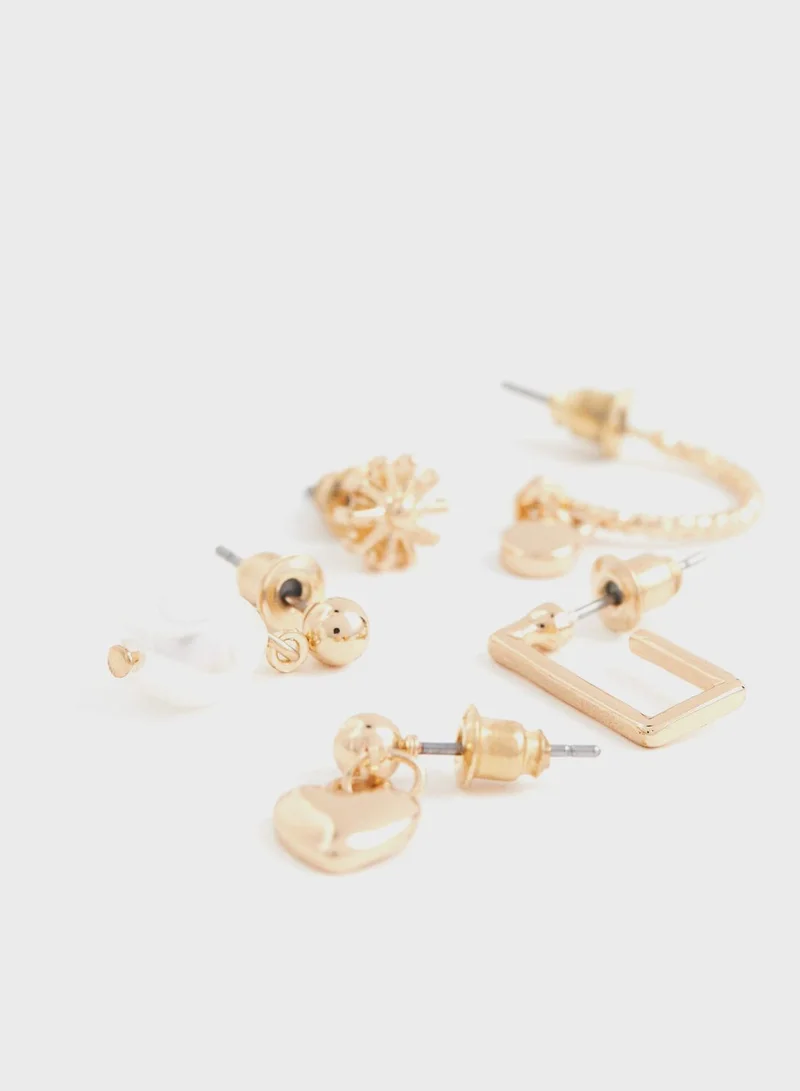 H&M 25 Pairs Earrings And Studs
