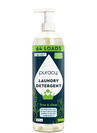 Liquid Enzyme Laundry Detergent -1,4 Dioxane Free, Natural, Scent-Free Gentle Laundry Detergent Liquid Concentrate Laundry Pouch with Stain Fighting Enzymes (Free & Clear, 16 fl oz, 64 Loads) - pzsku/ZC5F42C69E1598AD7B464Z/45/_/1715587754/817baf62-8cf9-42a4-8481-1dcebb7f7a77