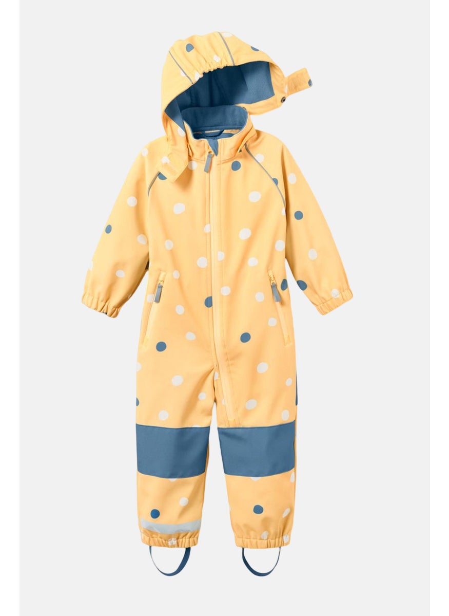 Tchibo - Toddlers Boy Polka Dots Bodysuit, Yellow - Image 1