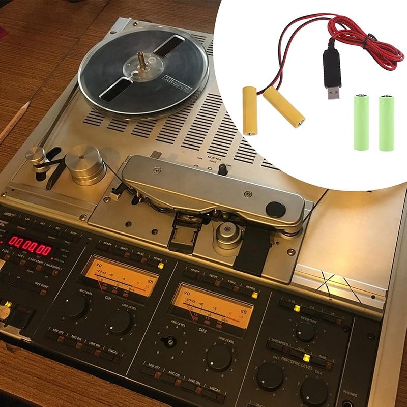 2in1 USB AA Battery Eliminator For Remote Control LED Lights 2Pcs 1 5V LR6 Batteries Replacement - Image 5