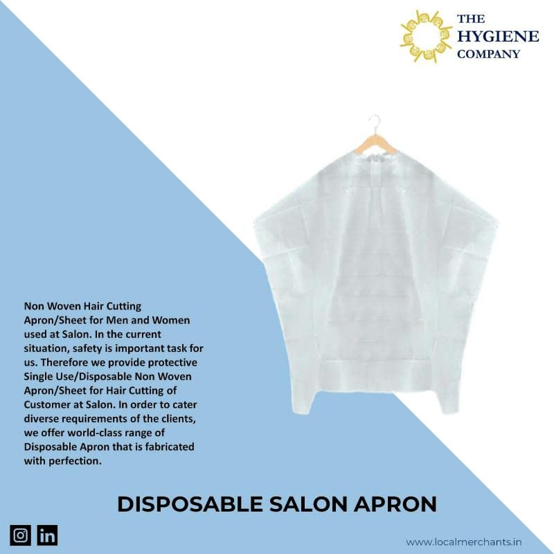 Aternal 20 قطعة من الأغطية القابلة للاستخدام مرة واحدة، غطاء قص الشعر، أغطية قابلة للاستخدام مرة واحدة لصالونات الشعر، أغطية لمصففي الشعر، غطاء صالون بحجم كبير للحلاقين، صالون التجميل، صبغ الشعر، تجعيد الشعر، غطاء حلاق قابل للاستخدام مرة واحدة - Image 3