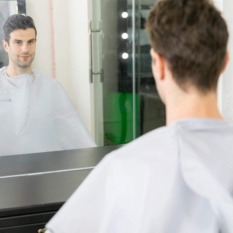 Aternal 20 قطعة من الأغطية القابلة للاستخدام مرة واحدة، غطاء قص الشعر، أغطية قابلة للاستخدام مرة واحدة لصالونات الشعر، أغطية لمصففي الشعر، غطاء صالون بحجم كبير للحلاقين، صالون التجميل، صبغ الشعر، تجعيد الشعر، غطاء حلاق قابل للاستخدام مرة واحدة - Image 4