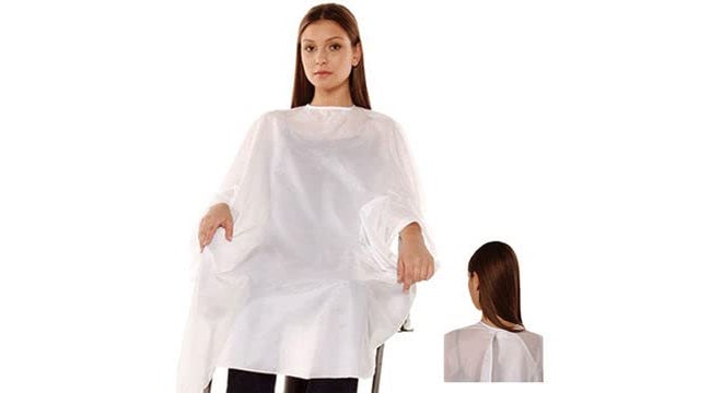 Aternal 20 قطعة من الأغطية القابلة للاستخدام مرة واحدة، غطاء قص الشعر، أغطية قابلة للاستخدام مرة واحدة لصالونات الشعر، أغطية لمصففي الشعر، غطاء صالون بحجم كبير للحلاقين، صالون التجميل، صبغ الشعر، تجعيد الشعر، غطاء حلاق قابل للاستخدام مرة واحدة - Image 2