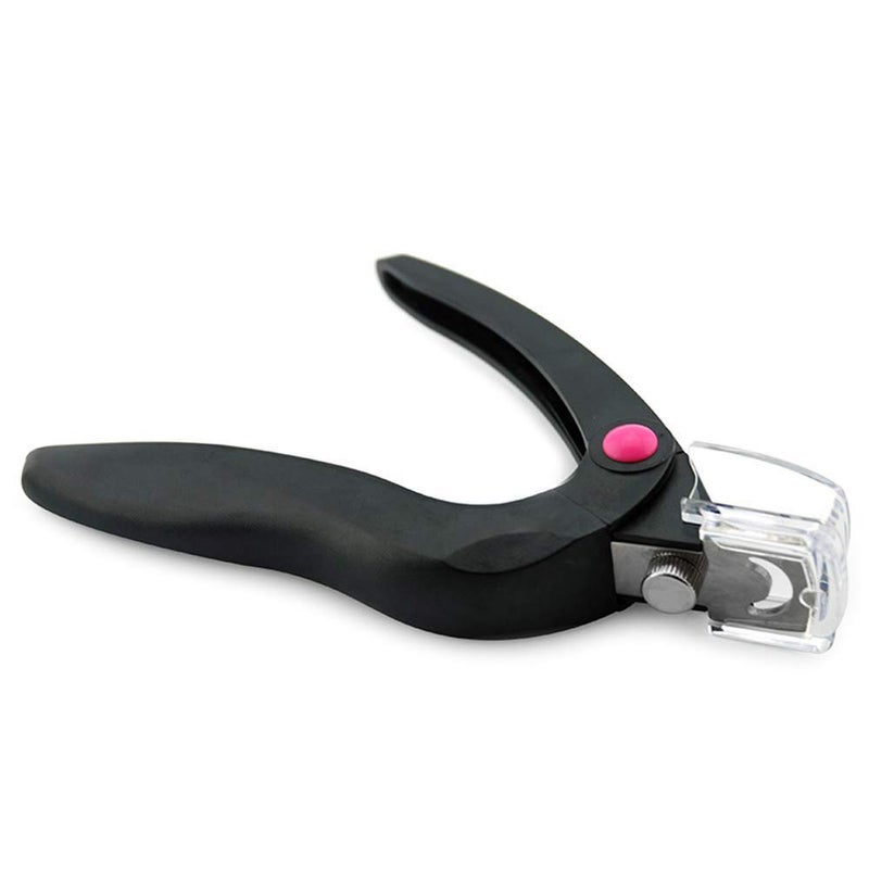 Beauté Secrets Professional Acrylic Nail Edge Cutter Clipper Fake False Nails Rustproof Nail Art Tool Home DIY Use, Black - Image 5