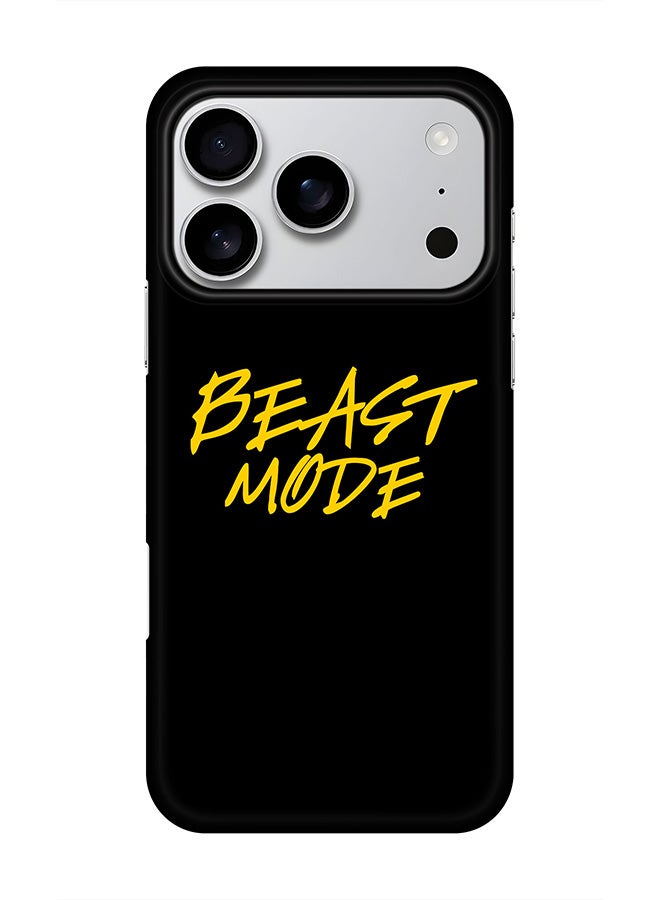 Stylizedd For iPhone 17 Pro,Case, [Compatible with MagSafe] Magnetic cover Slim fit Protection Matte, - Beast Mode
