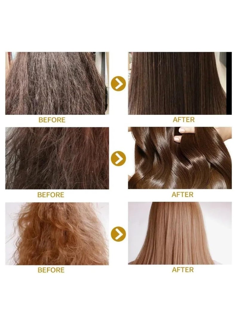Maykawe Leave-In Molecular Repair Hair Mask Treatment to Repair Damaged Hair - 4 Minutes to Reverse Damage from Bleach, Color, Chemical Services (50 ml)  - Image 4