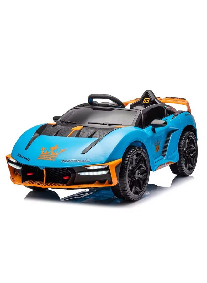 مازيراتي سيارة أطفال كهربائية للركوب تعمل بالبطارية للأطفال وجهاز تحكم عن بعد - Image 1