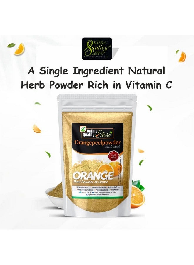 Online Quality Store Orange Peel Powder For Oil Control Santra Chilka Powder Orange Peel Powder For Skin Whitening Orange Peel Powder For Skin Vitamin C Orange Peel Powder For Face & Body900G - Image 3