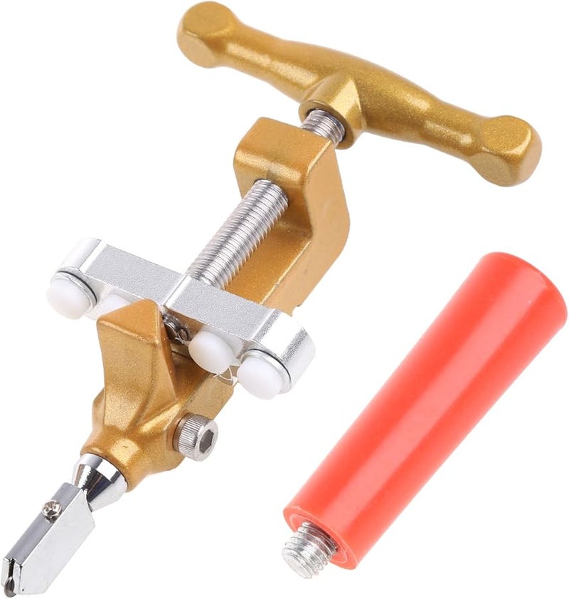 2 في 1 أداة قطع البلاط اليدوية للزجاج والخزف والسيراميك والرخام - سكين قطع محمول - Image 5