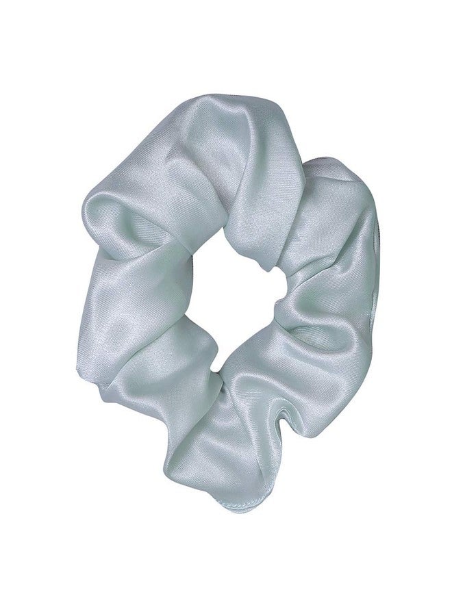 Nnr_Girls Satin Hair Scrunchies Rubber Bands_ Pack Of_4 Pcs_Multicolour_ - Image 4