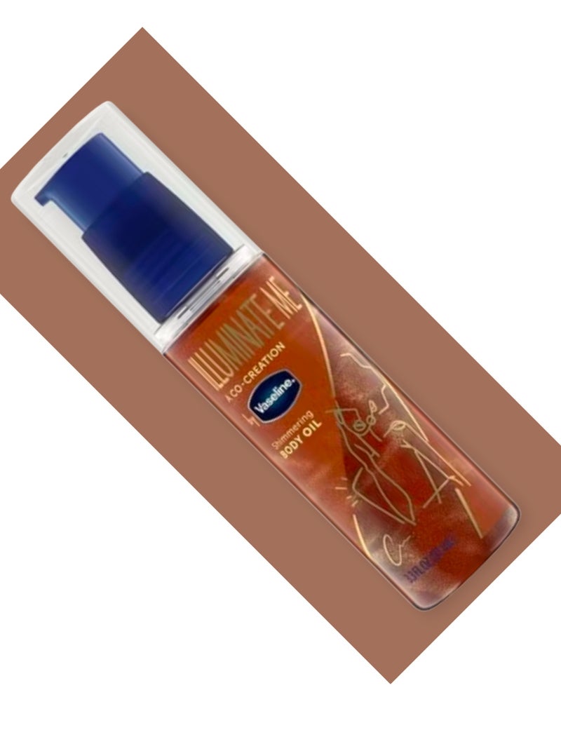 Vaseline ILLUMINATE ACOCREATION BY Vaseline shimmering BODY OIL - Image 2