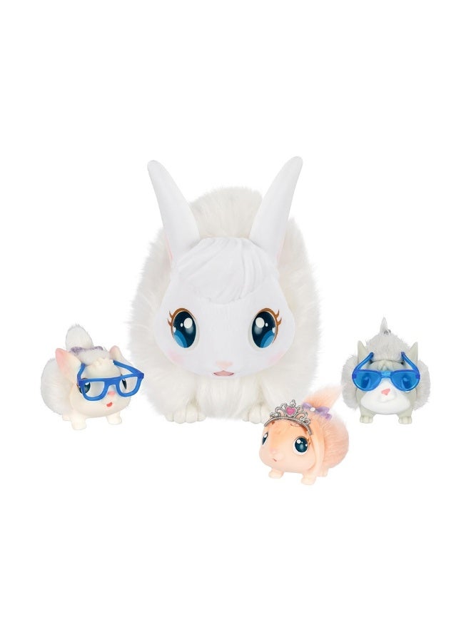 LITTLE LIVE PETS لعبة الحيوانات الأليفة الحية الصغيرة ماما سرفايس S3 مجموعة أرنب - Image 1