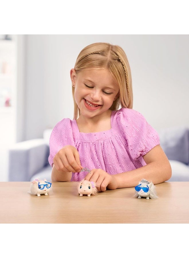 LITTLE LIVE PETS لعبة الحيوانات الأليفة الحية الصغيرة ماما سرفايس S3 مجموعة أرنب - Image 5