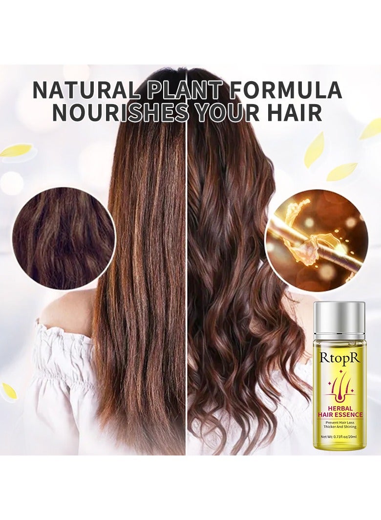 RtopR 2-PACK Hair Care Essential Oil, Makes Hair Soft and Shiny 20ml*2 - Image 5