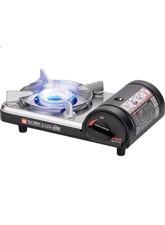 Iwatani Portable Camping Windproof Stove, Outdoor Self-Driving Dormitory Hot Pot And Barbecue Stove Zkz-27F(Jd) - Image 3