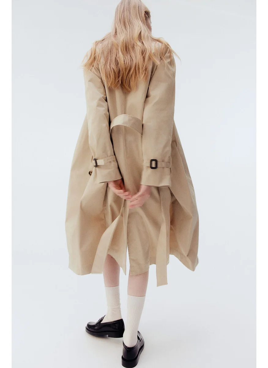 اتش اند ام Twill Trench Coat