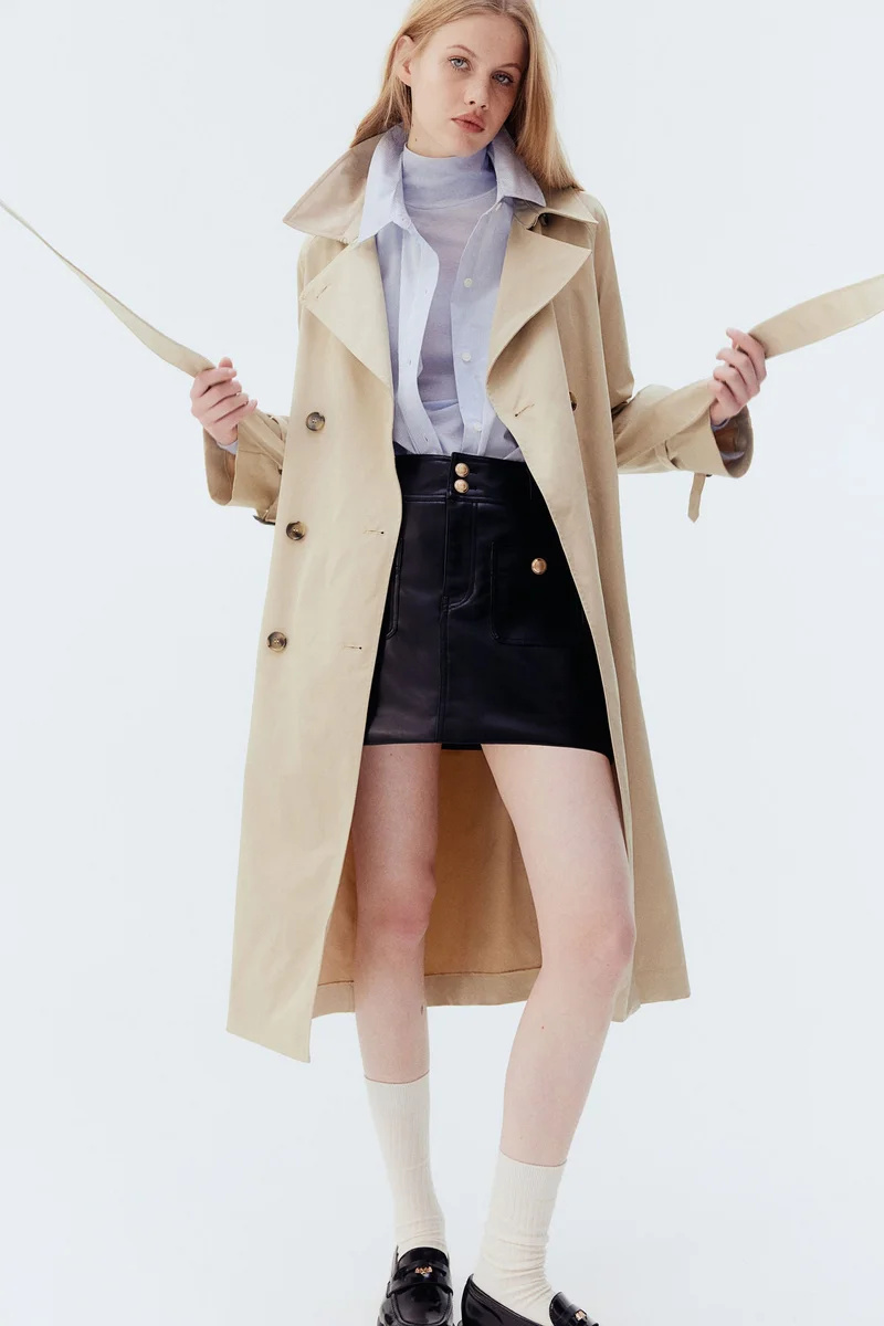 H&M Twill Trench Coat