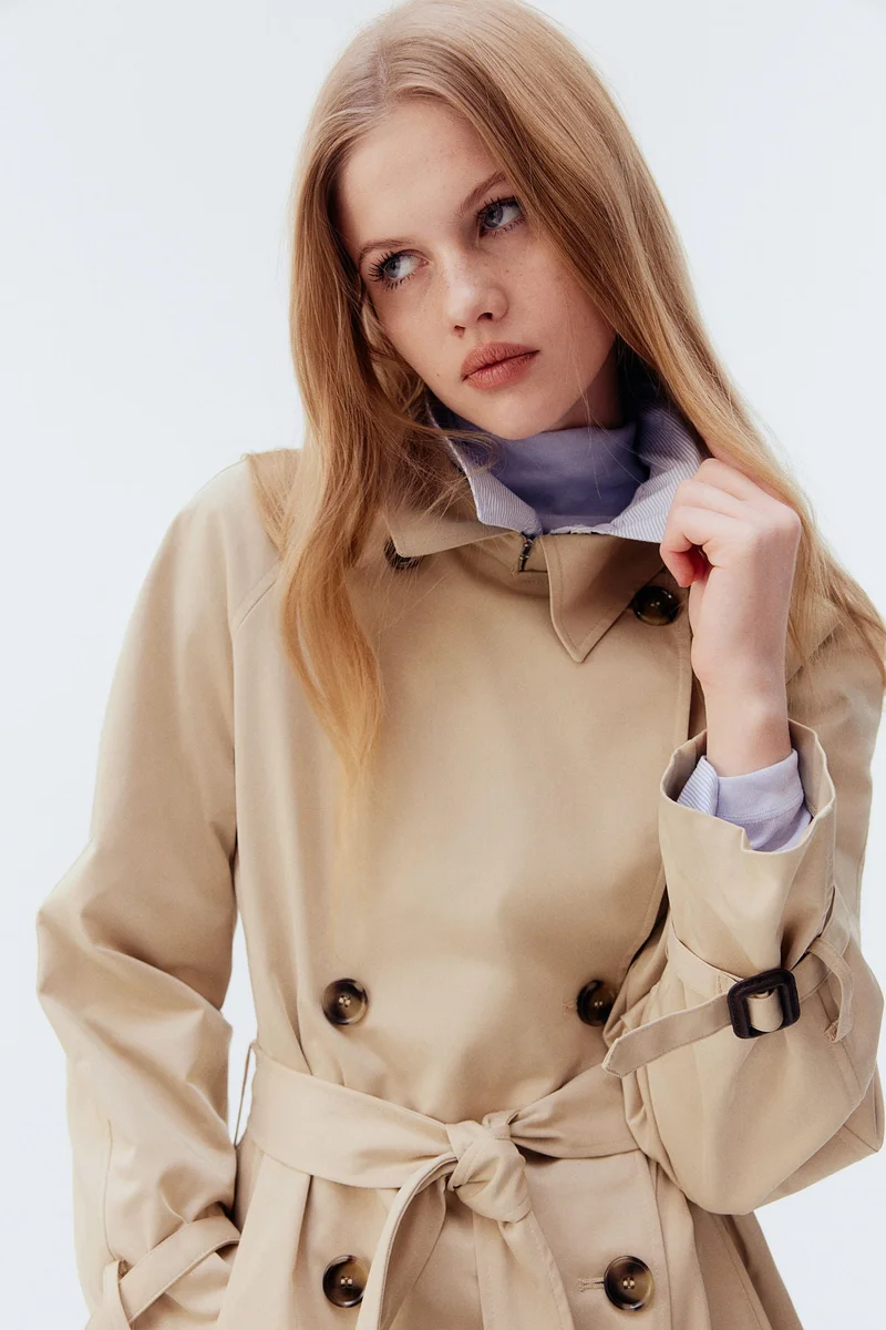 H&M Twill Trench Coat