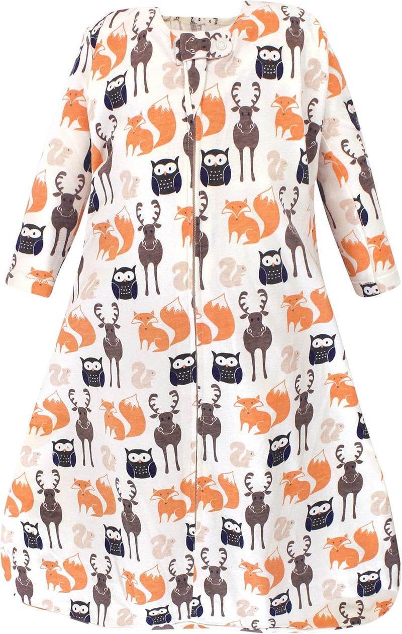 Hudson Baby Unisex Long Sleeve Cotton Jersey Sleeping Bag - Image 2