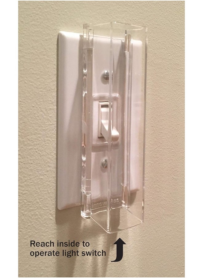 Safety Innovations Safety Innovations Child Proof Light Switch Guard - for Standard (Toggle) Style Switches  - Image 2