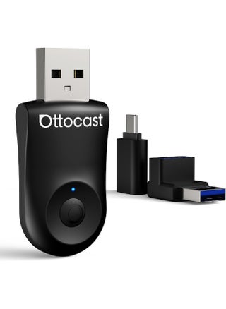 OTTOCAST Mini 2in1 Wireless Carplay Adapter for Apple iPhone with GPS Passthrough, Android Auto Car Adapter, Plug & Play, Convert Wired to Wireless Car Play Dongle to USB& USB-C, No Delay - pzsku/ZC5F55EF27F9E593A6E0CZ/45/1748854017/85a5b44a-bff3-4c6f-aa18-06c86a050464
