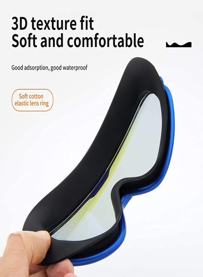 أوفيرا نظارات سباحة أوفيرا، نظارات سباحة كبيرة الحجم مضادة للأشعة فوق البنفسجية ومقاومة للتسرب - نظارات سباحة للرجال والنساء، مضادة للضباب للشباب. - Image 3