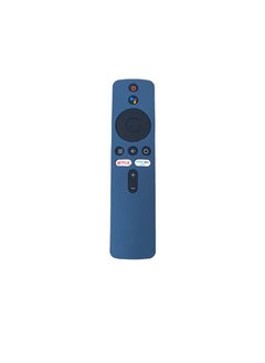 Silicone Case for Xiaomi Mi Box S/4X Mi TV Stick Smart Tv Box Controller Remote Skin Sleeve Shockproof Protector For Mi TV- Dark Blue