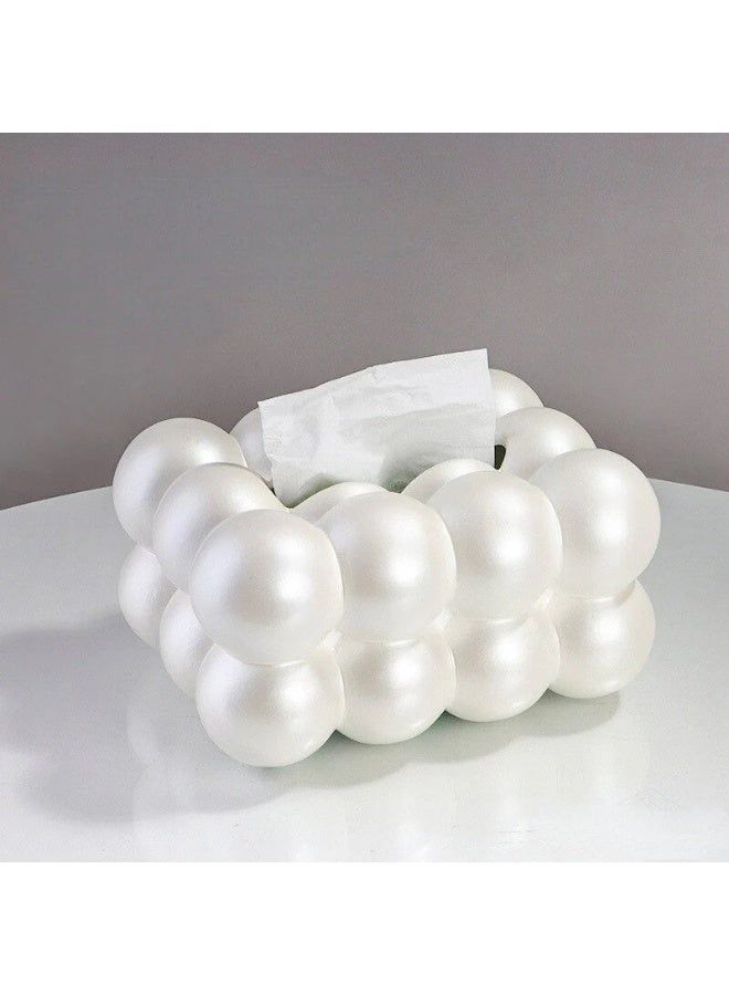 Marshmallow Bubble Tissue Box Holder – Stylish Organizer for Car, Bathroom, Home & Office - Image 2