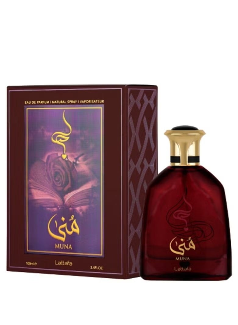 لطافة عطر منى من لطافة للنساء او دي بارفان 100مل - Image 1