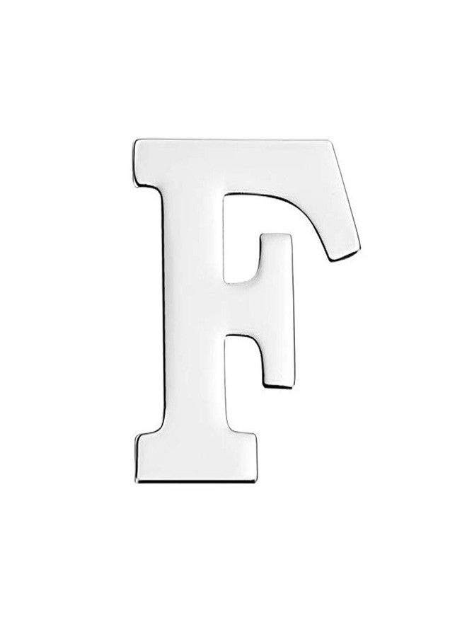 MINGHUA Monogram Alphabet Letters Lapel Pin Badge (F) - Image 1