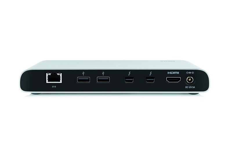 Elgato Thunderbolt 2 Dock - With 50 cm Thunderbolt cable, 20Gb/s, 4K support, 2x Thunderbolt 2, 3x USB 3.0, audio input and output, Gigabit Ethernet, aluminum chassis - Image 2