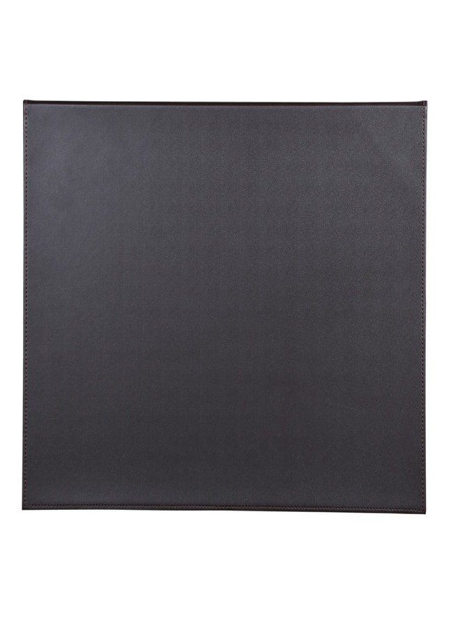 KINGFOM 18''x14'' Large Rectangle A3 Desk Writing & Drawing Desk Pad &Board Table Protector Mat with Paper Clip on Top Brown - Image 2