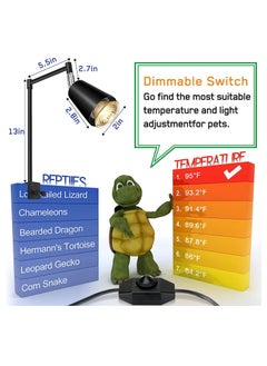 Fischuel Flexible Heating Lamp UVB Lamp with Clamp Fixtures, Reptile and Aquarium, Terrarium and Vivarium Basking Lamps and Spotlight, Comes with 3 Bulbs - pzsku/ZC5F61F2A662785764A1CZ/45/_/1717064335/b1260bb0-48bb-4cda-a8ed-3d82c390a936