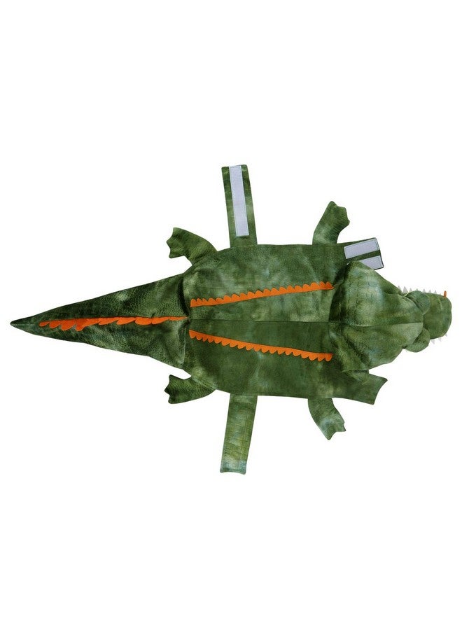 موغوكو أزياء تمساح مضحكة للكلاب من موجوكو، فستان تنكري على شكل تمساح لحيوان أليف في الهالوين، ملابس قطط رائعة، ملابس دافئة للحيوانات (مقاس كبير) - Image 3