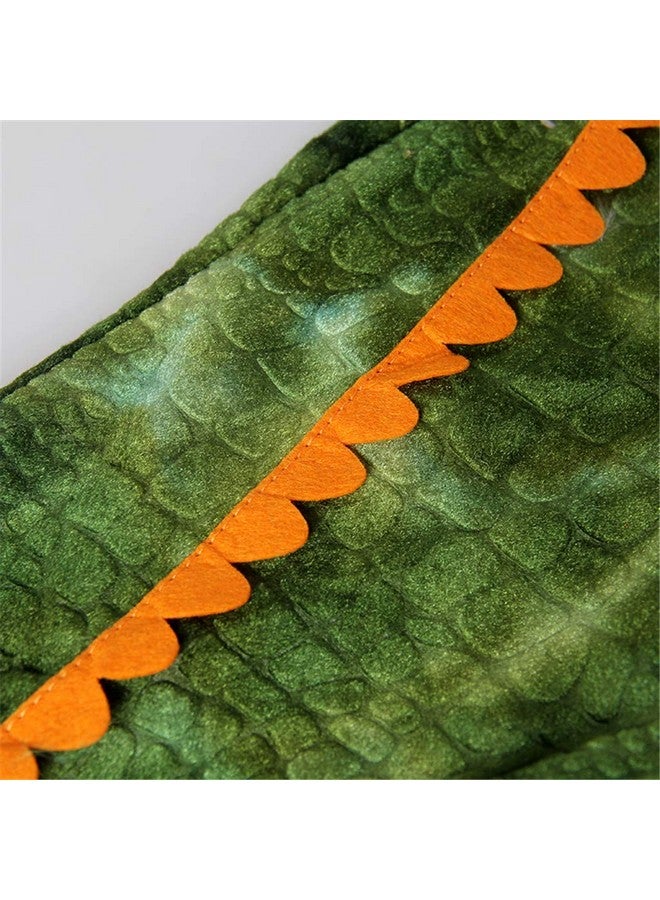 موغوكو أزياء تمساح مضحكة للكلاب من موجوكو، فستان تنكري على شكل تمساح لحيوان أليف في الهالوين، ملابس قطط رائعة، ملابس دافئة للحيوانات (مقاس كبير) - Image 4