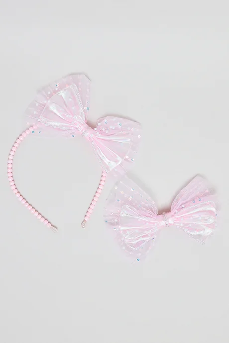 R&B Hairband & Hairclip Set