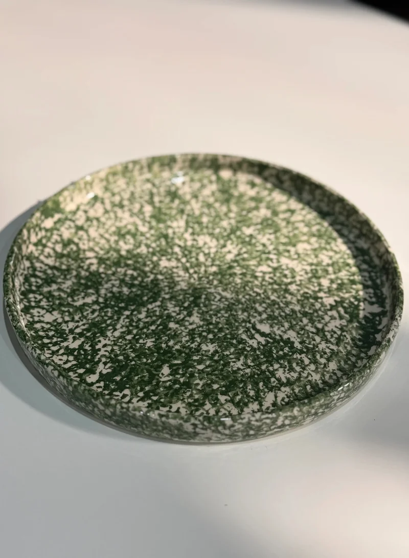 تادارت ABSTRACT PLATES GREEN 23 CM