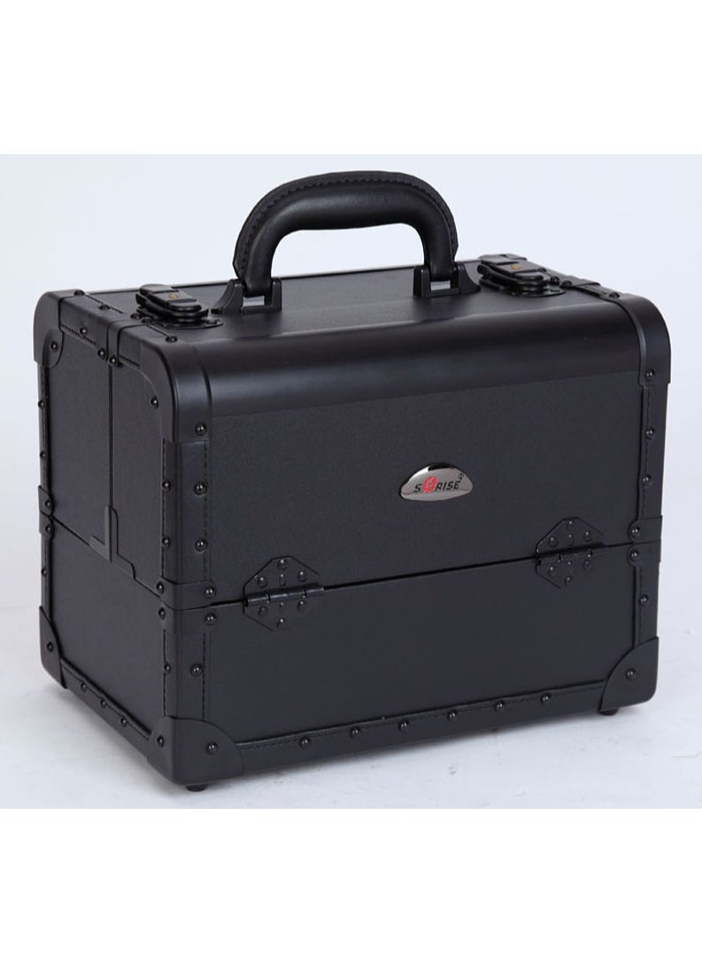 SUNRISE - Makeup Artists Beauty Salon Cosmetics Train Case - Image 1