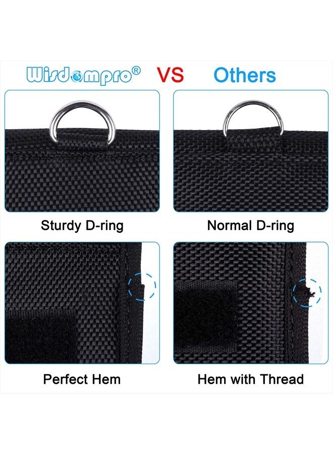 Wisdompro Faraday Bag for Key Fob, Wisdompro WP4694 RFID Key Fob Protector RF Car Signal Blocking Faraday Cage Protector, Anti-Theft Pouch, Anti-Hacking Case Blocker - Black - Image 4
