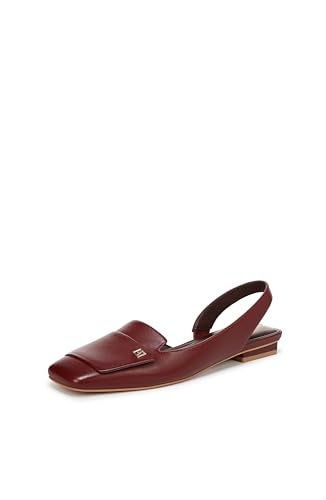 Franco Sarto Womens Teagan Slingback Ballet Flats Berry Red 5 M - Image 1