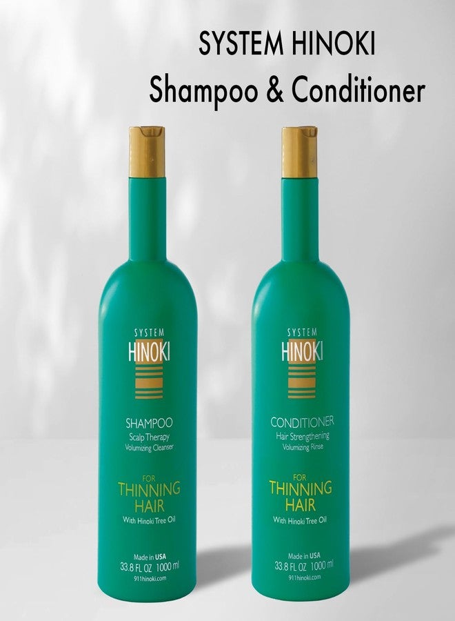 Hayashi System Hinoki Shampoo & Conditioner 33.8oz Duo "Set" - Image 2