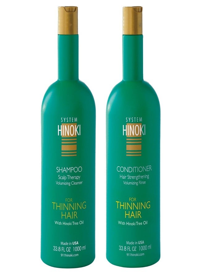 Hayashi System Hinoki Shampoo & Conditioner 33.8oz Duo "Set" - Image 1