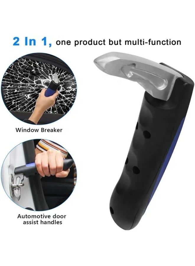 Car assistant, vehicle support handle for the elderly standing mobility aid, safety door handle automatic cane for the elderly and disabled portable handrails, turquoise - Image 3