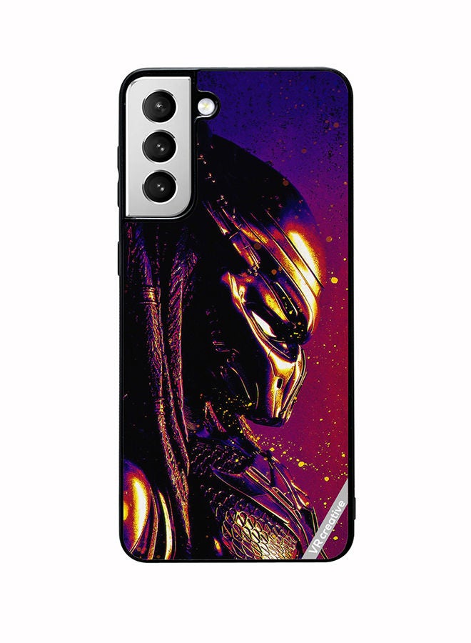 VR CREATIVE Protective Case Cover For Samsung Galaxy S22 Plus 5G Predator Design Multicolour - Image 1