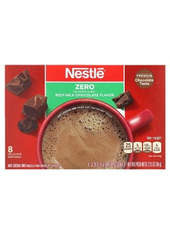 Nestle Nestle Hot Cocoa Mix, Hot Chocolate Mix, Rich Milk Chocolate, 8 Envelopes, 0.28 oz (8 g) Each  - Image 1