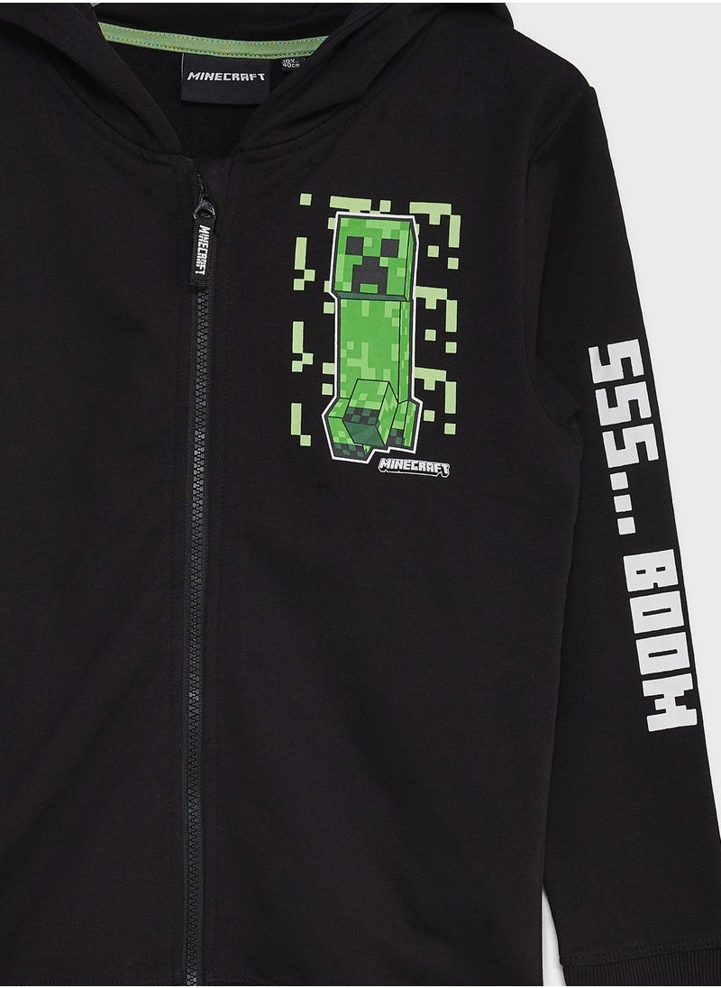 MINECRAFT - Minecraft Boys Printed Jacket - Image 1