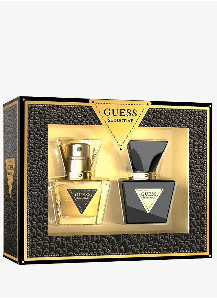 جس - مجموعة هدايا عطر سيداكتيف 15 مل ونوير 15 مل للنساء من جيس - Image 1