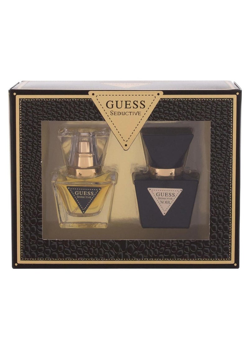 جس - مجموعة هدايا عطر سيداكتيف 15 مل ونوير 15 مل للنساء من جيس - Image 1